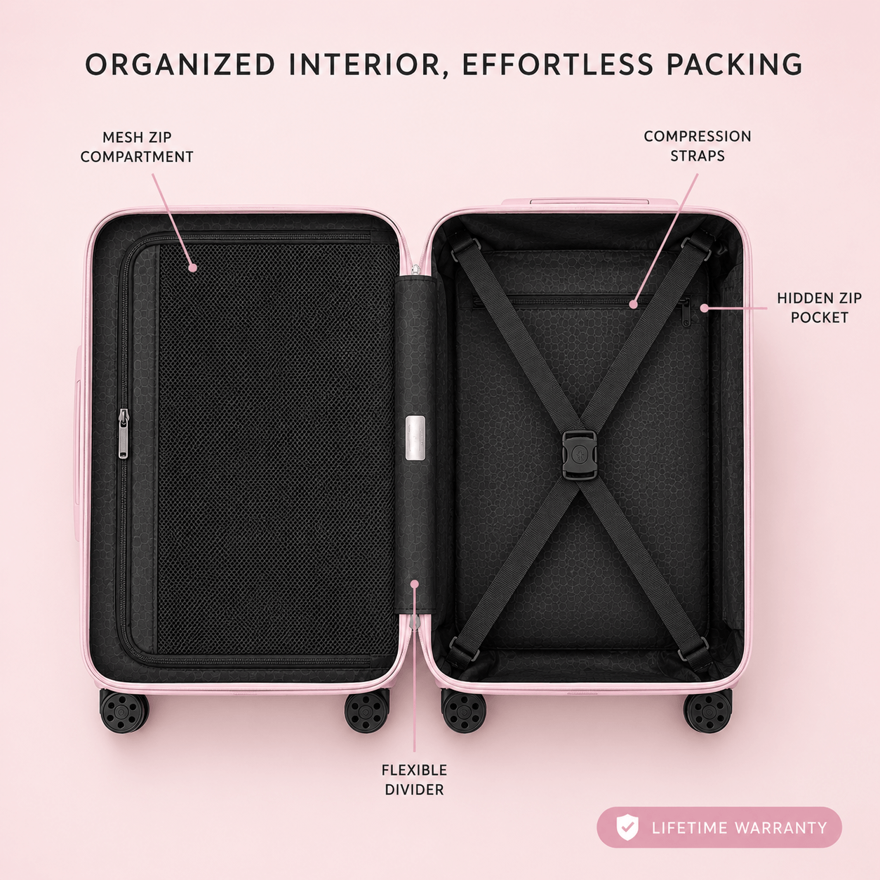 Ballerina Essential Cabin + FREE Leather Tag